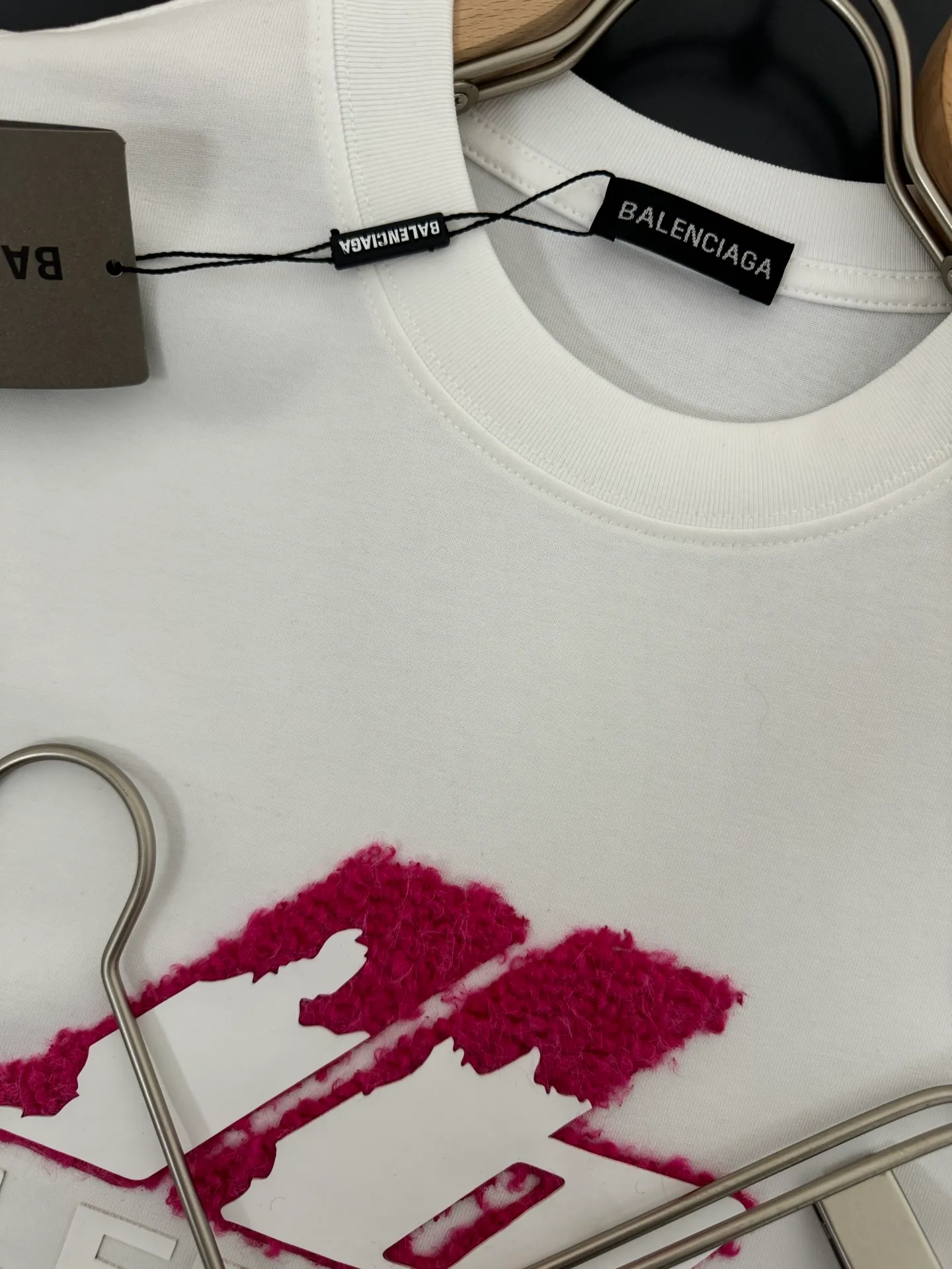 Balenciaga* *320g t Breathable logo New Arrival t ， ， Versatile ：Black White Sizes：S M L XL XXL